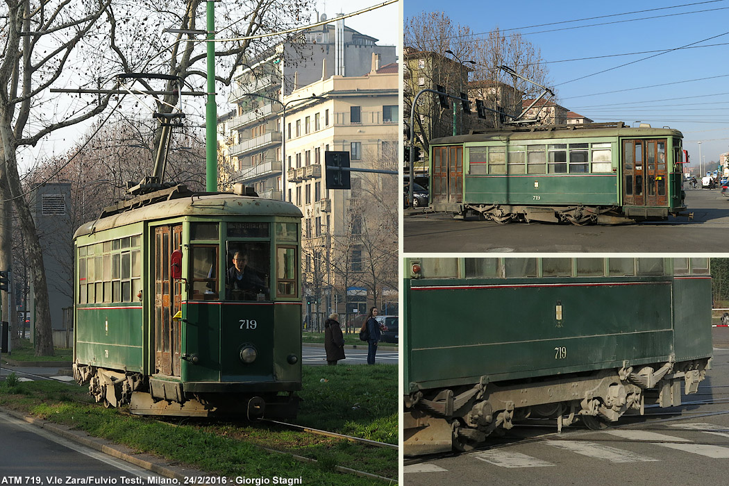 La 719 verso Precotto - Viale Zara.
