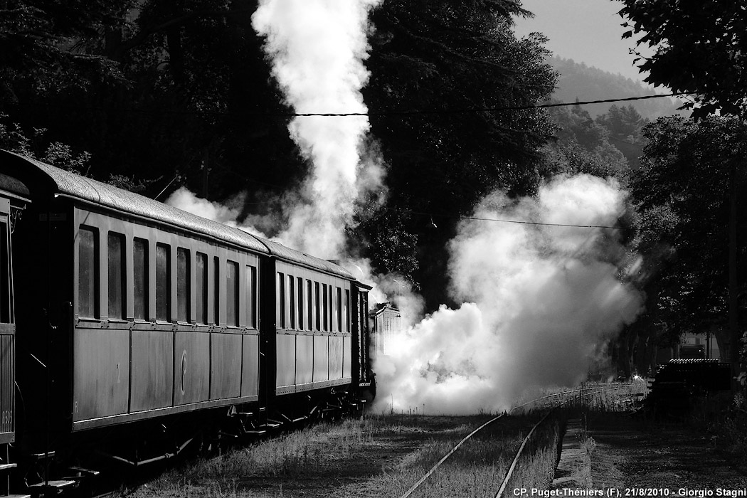 CP - Chemins de Fer de Provence - Puget-Thniers.