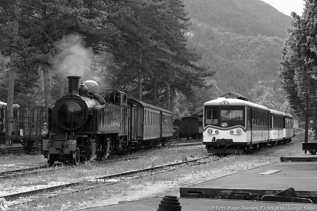 CP - Chemins de Fer de Provence - Puget-Thniers.