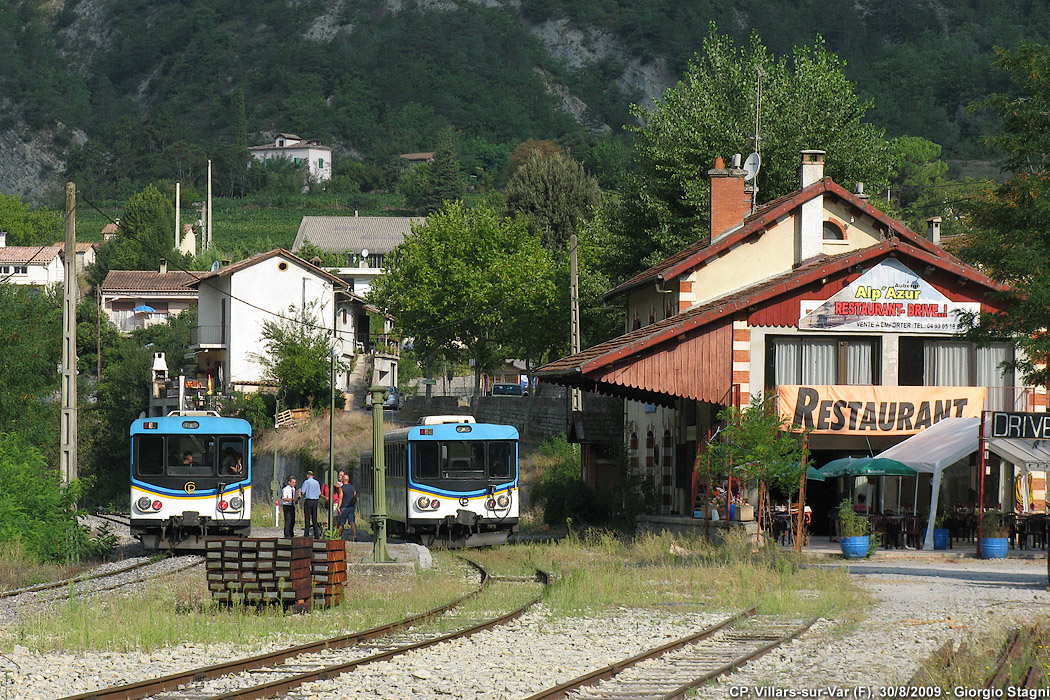 CP - Chemins de Fer de Provence - Villars-sur-Var.
