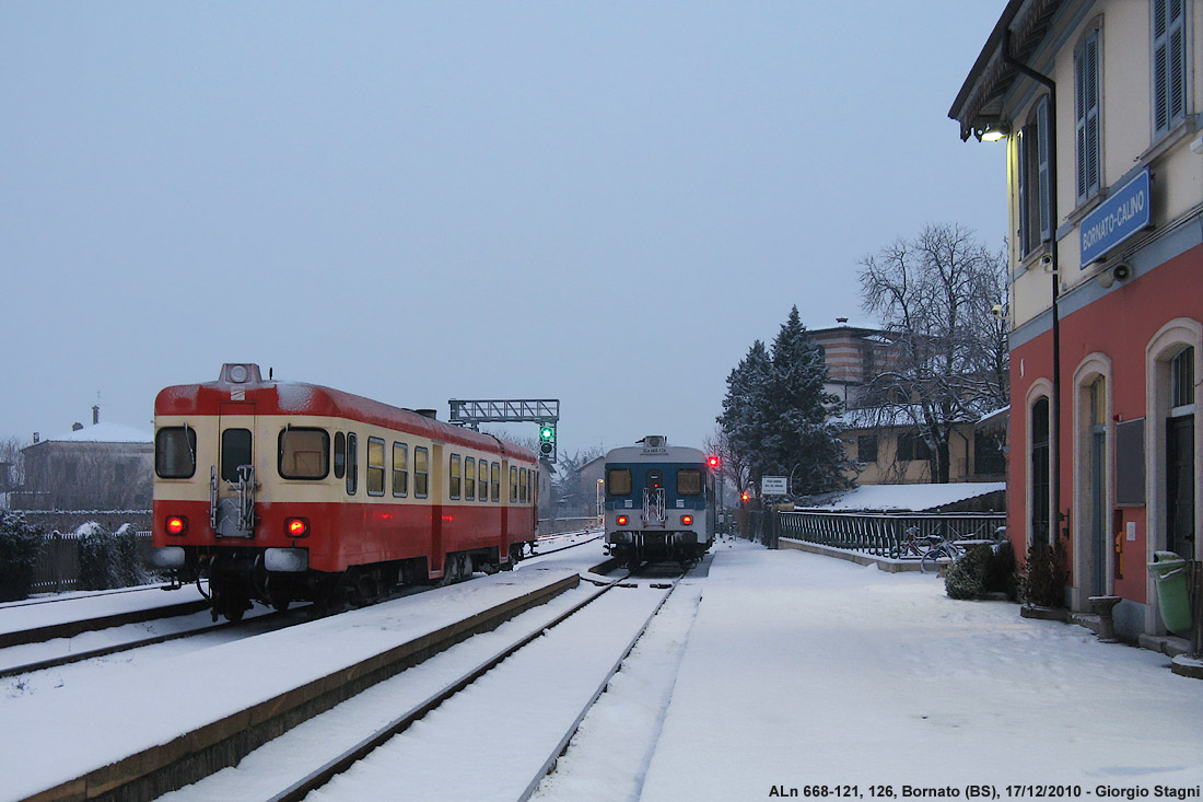 Dal 2010 ai GTW - Bornato-Calino.