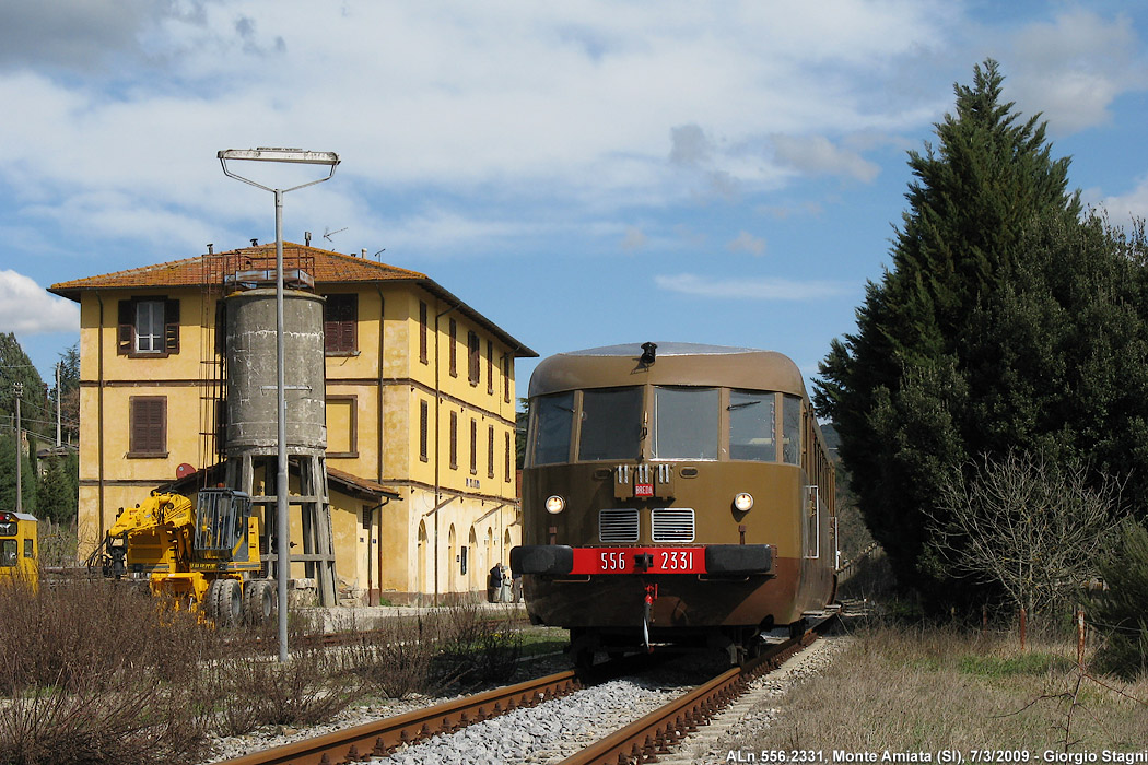 ALn 556 a Siena (2009) - Monte Amiata.