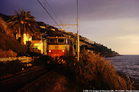 Classic Riviera: gli anni '90, l'ultima stagione dei treni internazionali - Aregai di Cipressa.