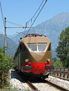 ALe 883.007 in Valtellina (2011) - Dubino.