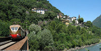 ALe 883.007 in Valtellina (2011) - Talamona.