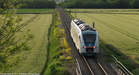 Risaie intorno a Novara - Novara (linea per Biella).