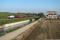 Risaie intorno a Novara - Novara (linea per Alessandria).