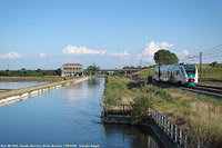 Risaie intorno a Novara - Novara (linea per Alessandria).