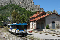 CP - Chemins de Fer de Provence - Entrevaux.