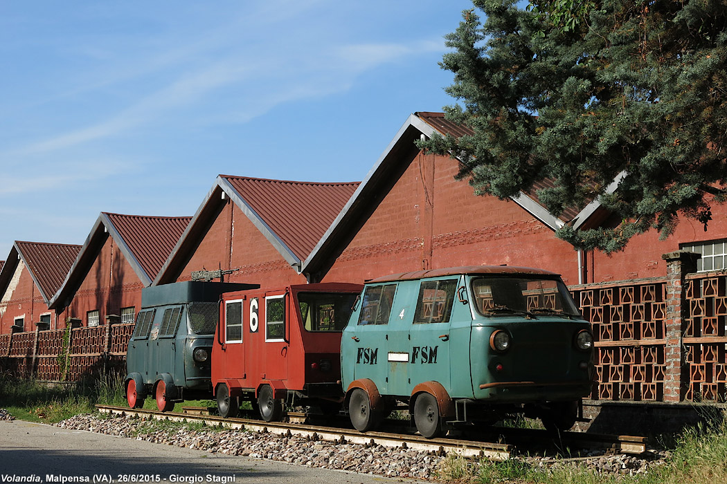 I treni di Volandia (VA) - Draisine.