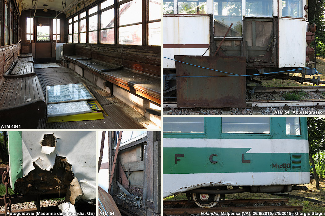 I treni di Volandia (VA) - Degrado.