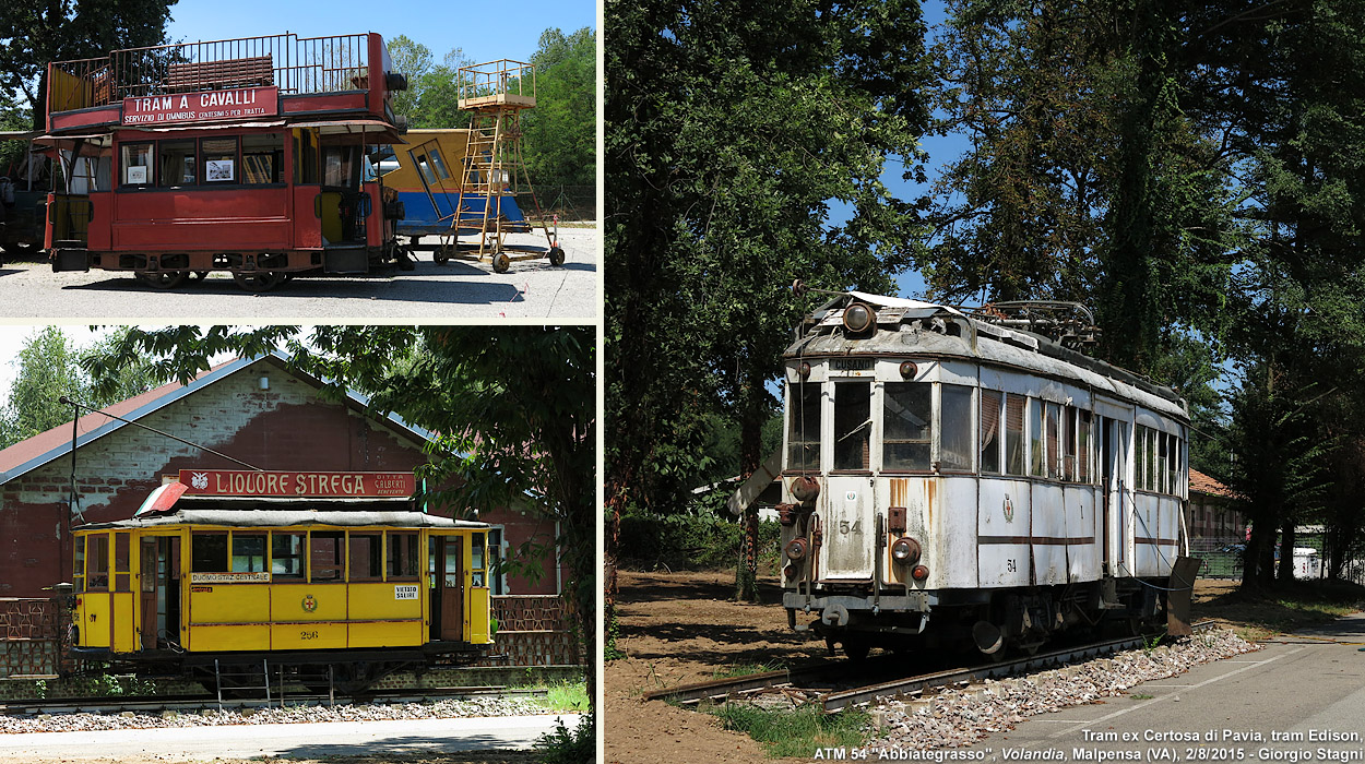I treni di Volandia (VA) - Tram.