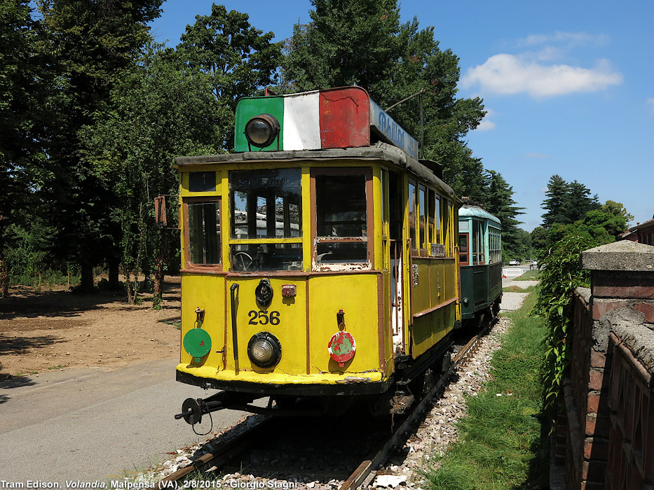 I treni di Volandia (VA) - Tram Edison.