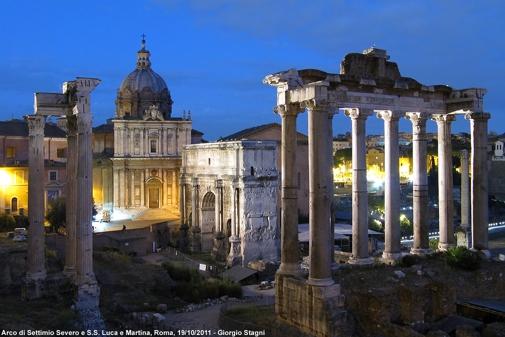 La civilt classica - Arco di Settimio Severo.