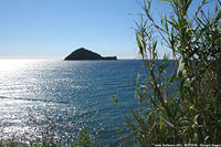 Guardando l'Isola Gallinara - Dal Vadino.