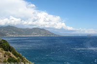 Guardando l'Isola Gallinara - Dal Capo Mele.