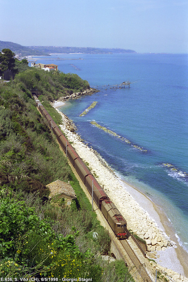 LINEA DI COSTA</b> - La ferrovia Ortona-Casalbordino - S. Vito