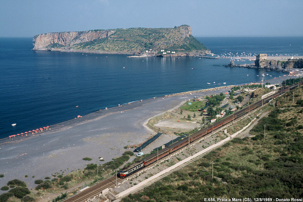 LINEA DI COSTA</b> - Le coste calabre - Praia a Mare
