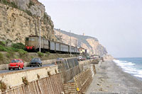 LINEA DI COSTA</b> - Panorami della costa ligure - Borgio Verezzi