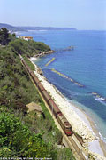 LINEA DI COSTA</b> - La ferrovia Ortona-Casalbordino - S. Vito