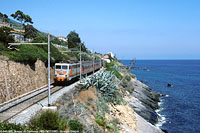 LINEA DI COSTA</b> - La ferrovia San Lorenzo-Ospedaletti - Aregai