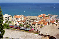 LINEA DI COSTA</b> - Panorami della costa ligure - Laigueglia