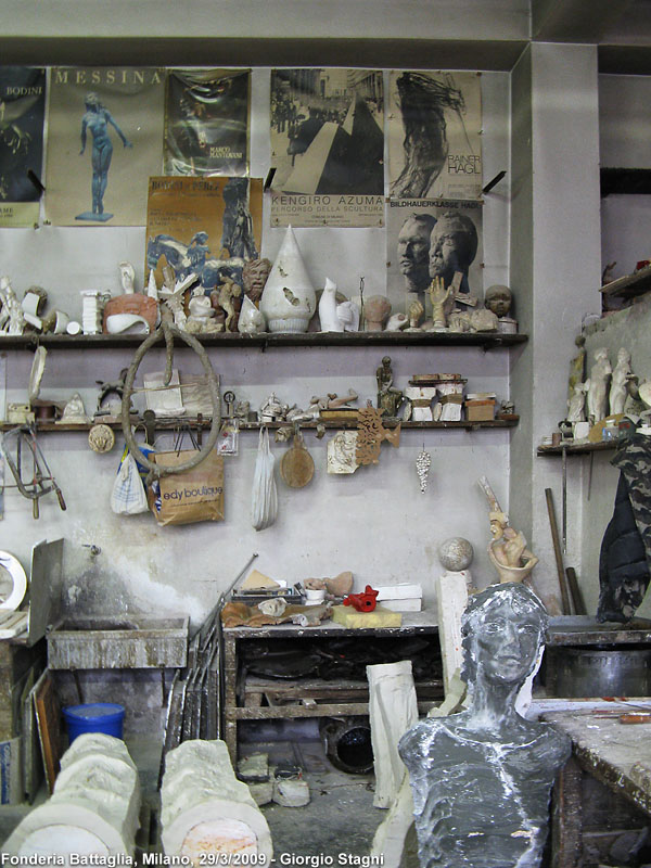 Fonderia Artistica Battaglia - Originali in gesso.