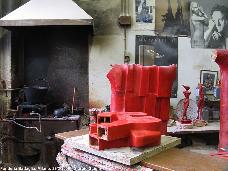 Fonderia Artistica Battaglia - Modello in cera.