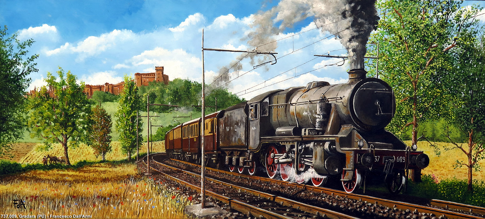Quadri di Francesco Dall'Armi - STANIER 8F.