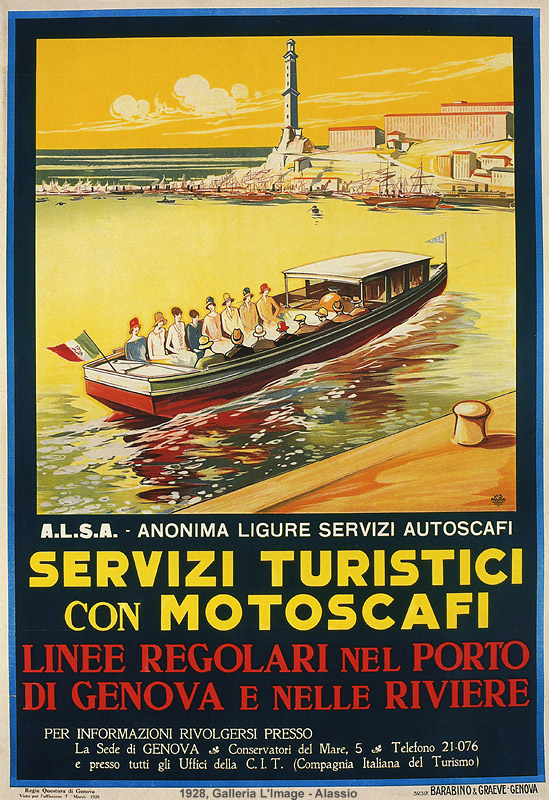 Galleria L'Image - Alassio - Servizi Turistici con Motoscafi.