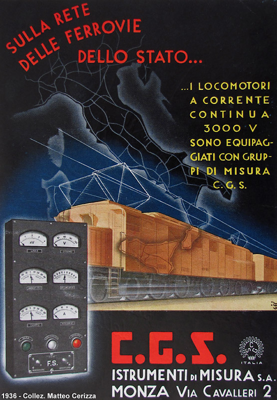 Manifesti ferroviari - CGS.