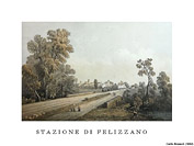 La ferrovia Torino-Genova di Carlo Bossoli (1852) - Felizzano.