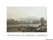 La ferrovia Torino-Genova di Carlo Bossoli (1852) - Valenza.