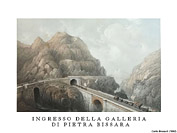 La ferrovia Torino-Genova di Carlo Bossoli (1852) - Pietrabissara.