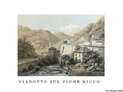 La ferrovia Torino-Genova di Carlo Bossoli (1852) - Ricc�.