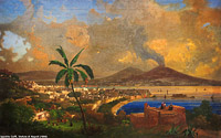 Flash back - Ippolito Caffi, Veduta di Napoli.