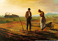 Quadri di Francesco Dall'Armi - L'Angelus.