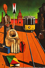 Quadri di Francesco Dall'Armi - La fermata del tram.