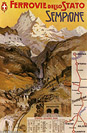 Manifesti ferroviari - Sempione (FS).