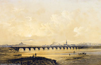 La ferrovia Torino-Genova di Carlo Bossoli (1852) - Alessandria.