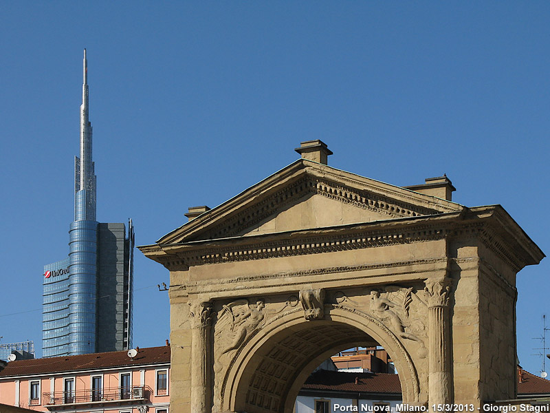 Milano, il cemento nuovo - Porta Nuova.