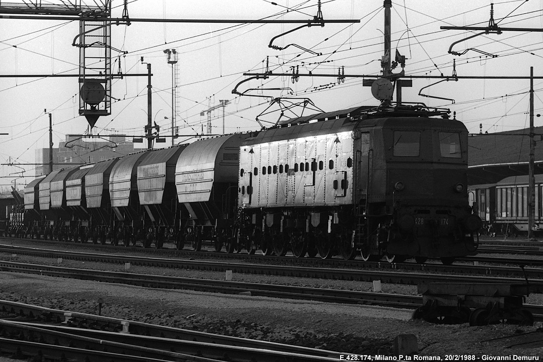 Trazione elettrica - Milano P.ta Romana.