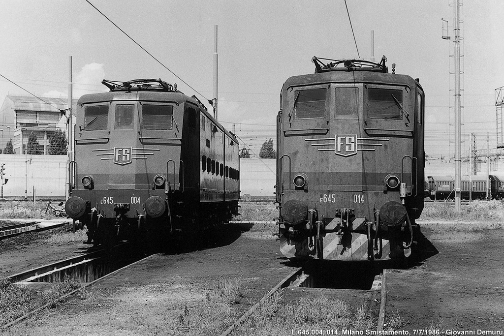 La trazione elettrica - Milano Smistamento
