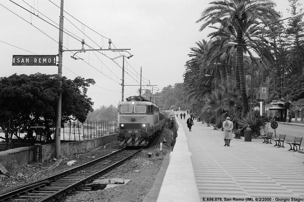Il mare in bianco e nero - San Remo