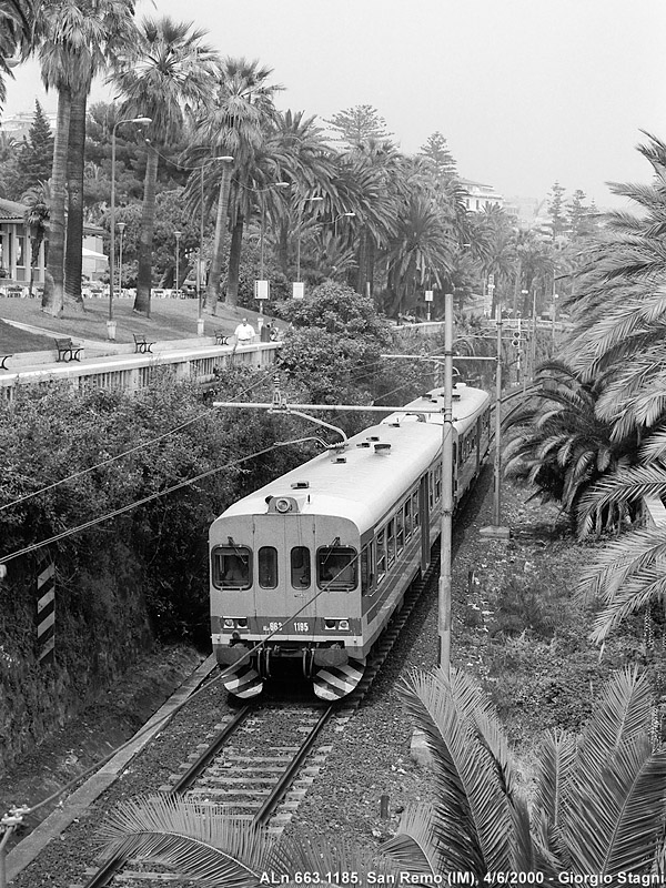 Il mare in bianco e nero - San Remo