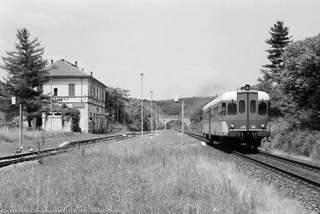 Viaggiare in automotrice - Comignago