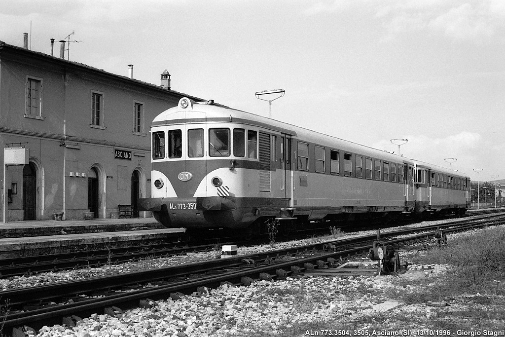 Viaggiare in automotrice - Asciano