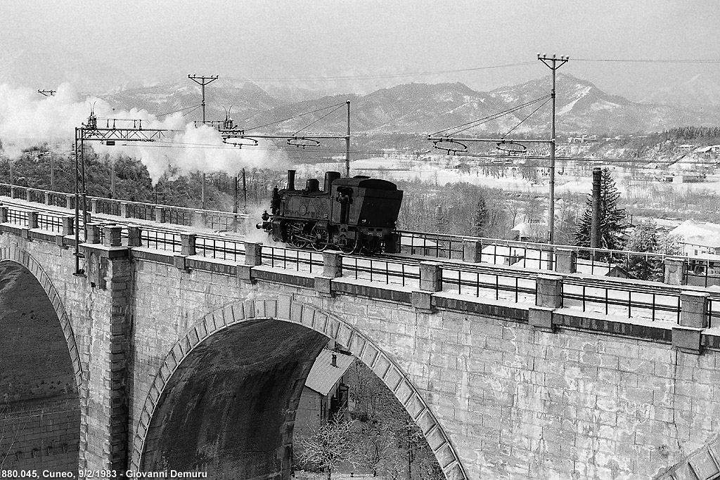 Vapore tra storia e paesaggio - Cuneo