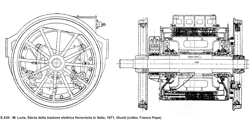 Ferrovie elettriche. - E.430.