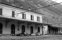 La Cuneo-Ventimiglia nel 1972 - Tenda.